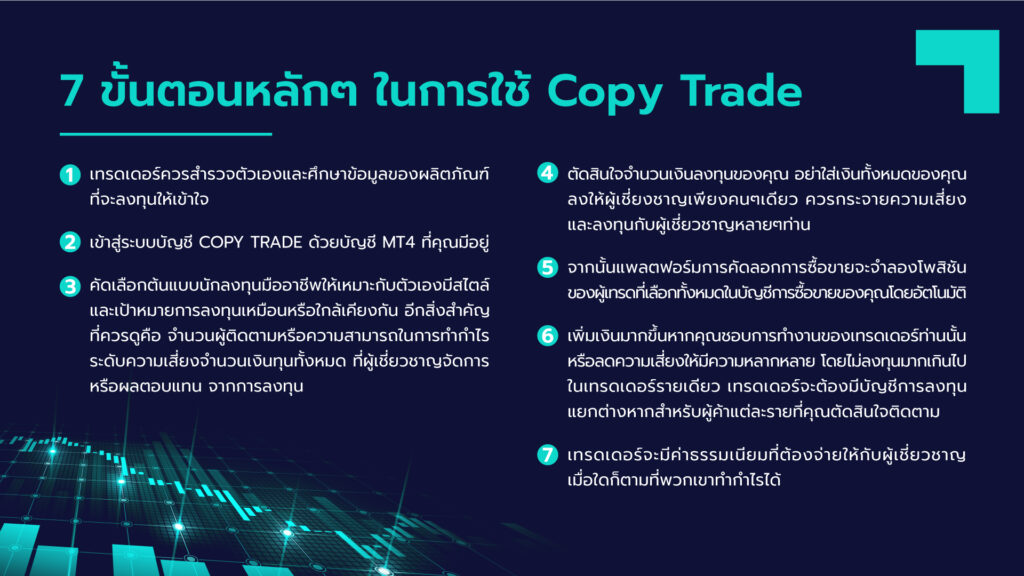 Copy Trade เทรด Forex ตามยังไงให้ได้ผล เตรียมตัวให้พร้อมก่อนนำไปใช้จริง ทำความรู้จักกับ  เจาะลึกสิ่งที่มือใหม่ต้องรู้ มือโปรไม่ควรพลาด! 